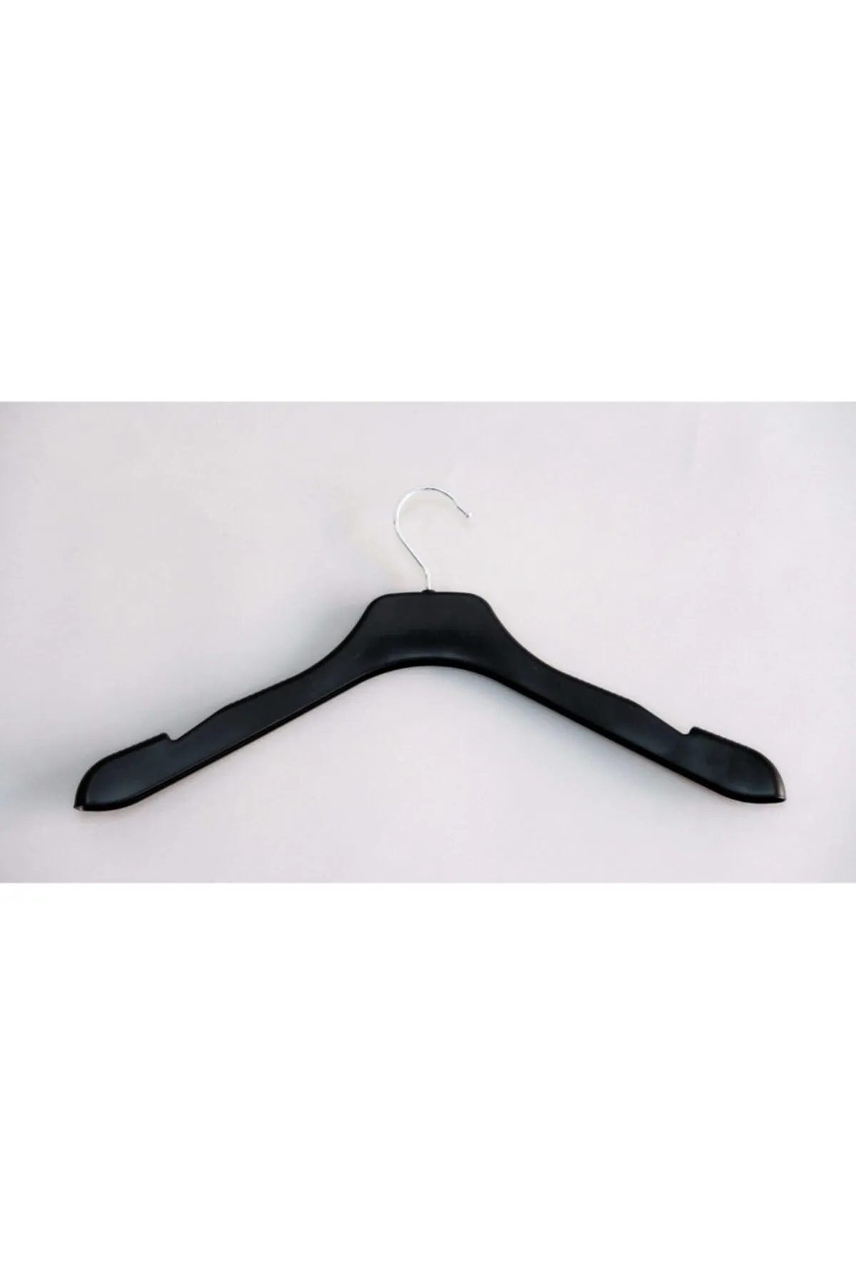 10 Hanger Black Luxury Thick Plastic Hanger - Suit, Jacket, Coat, Coat and Shirt Hanger