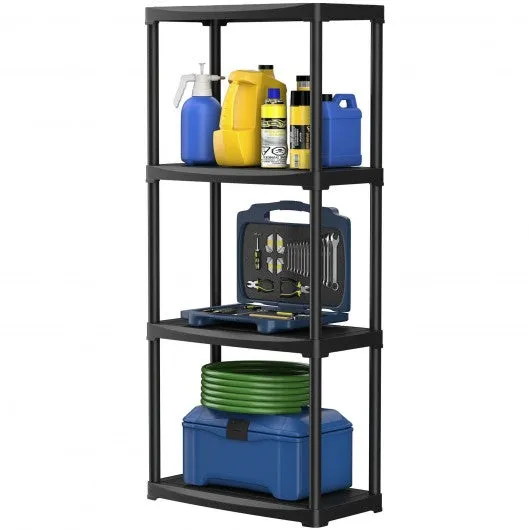 24'' x 12'' x 52.5'' 4-tier Storage Shelf Rack for Garage Kitchen