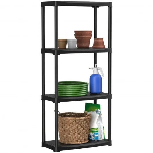 24'' x 12'' x 52.5'' 4-tier Storage Shelf Rack for Garage Kitchen