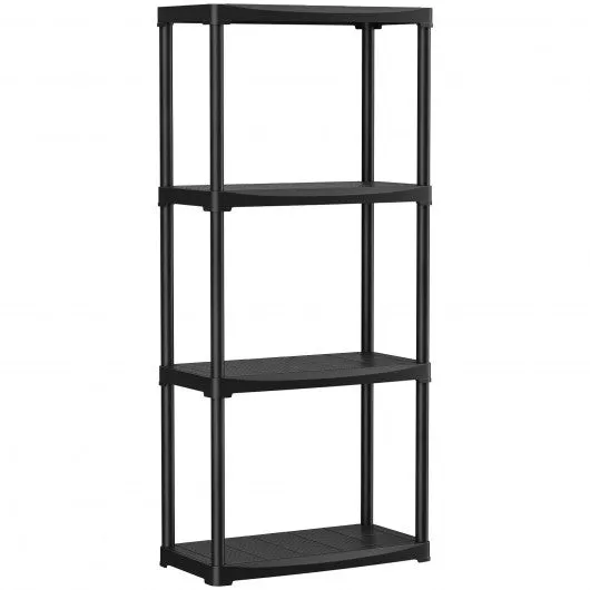 24'' x 12'' x 52.5'' 4-tier Storage Shelf Rack for Garage Kitchen