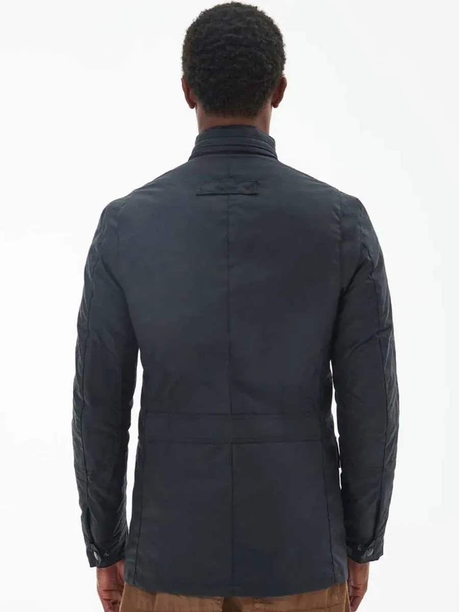 40% OFF BARBOUR Corbridge Wax Jacket - Mens - Navy - Size: MEDIUM