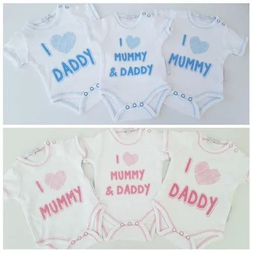 Baby vests 3 pack