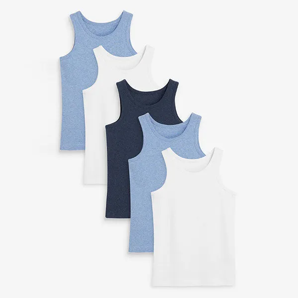 Blue 5 Pack Vests (1.5 to 16 YRS)