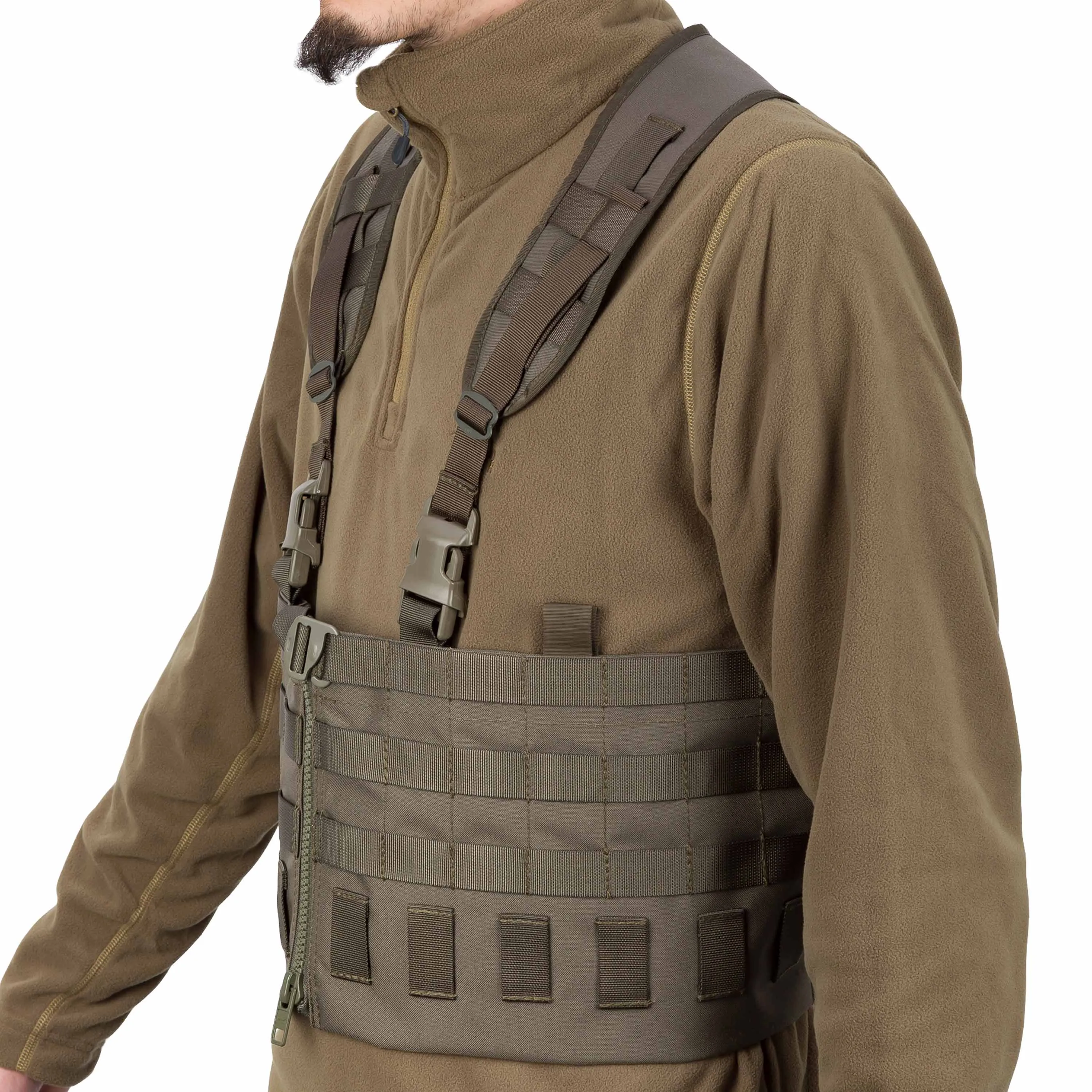 Chest Rig Modular Split Front stone gray/