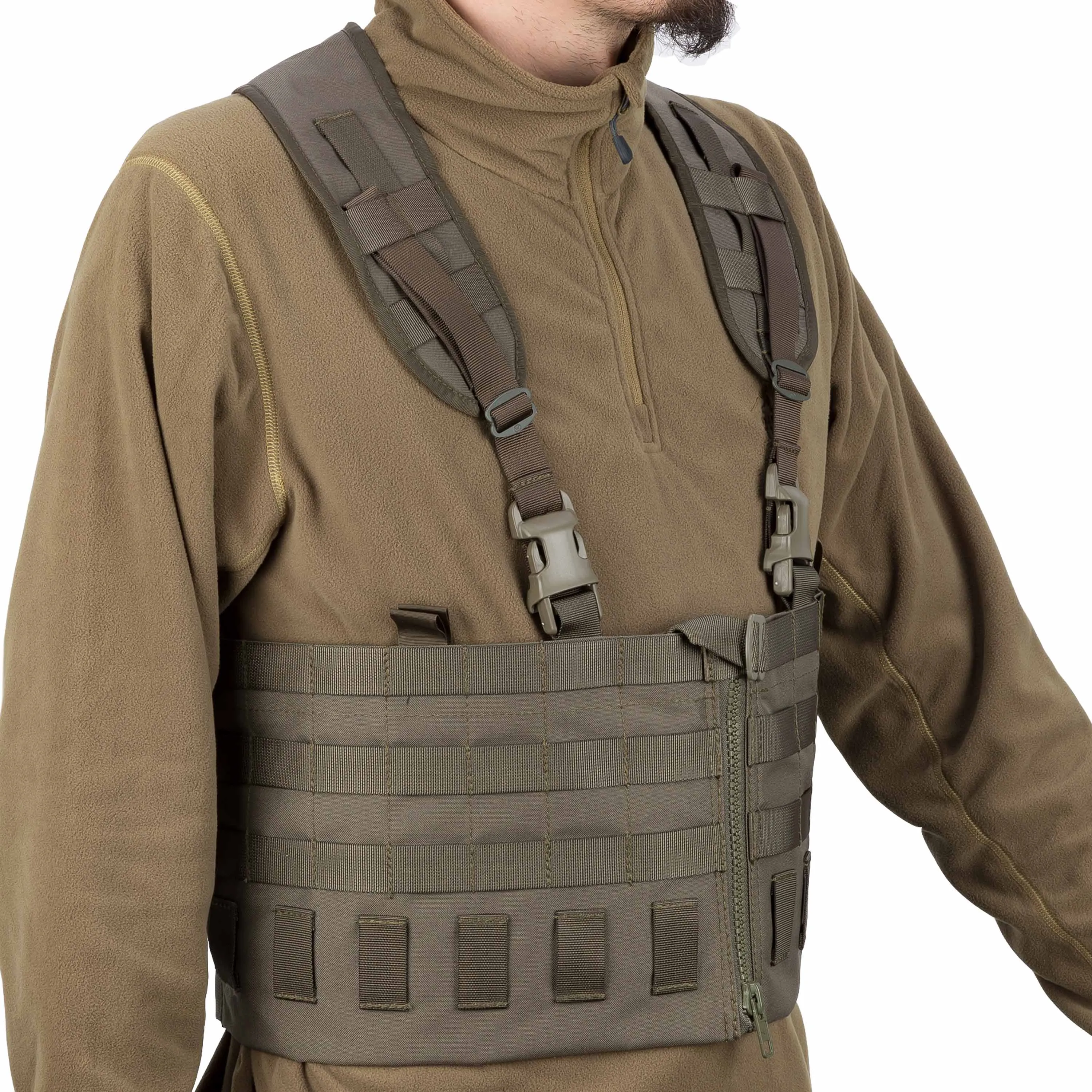 Chest Rig Modular Split Front stone gray/