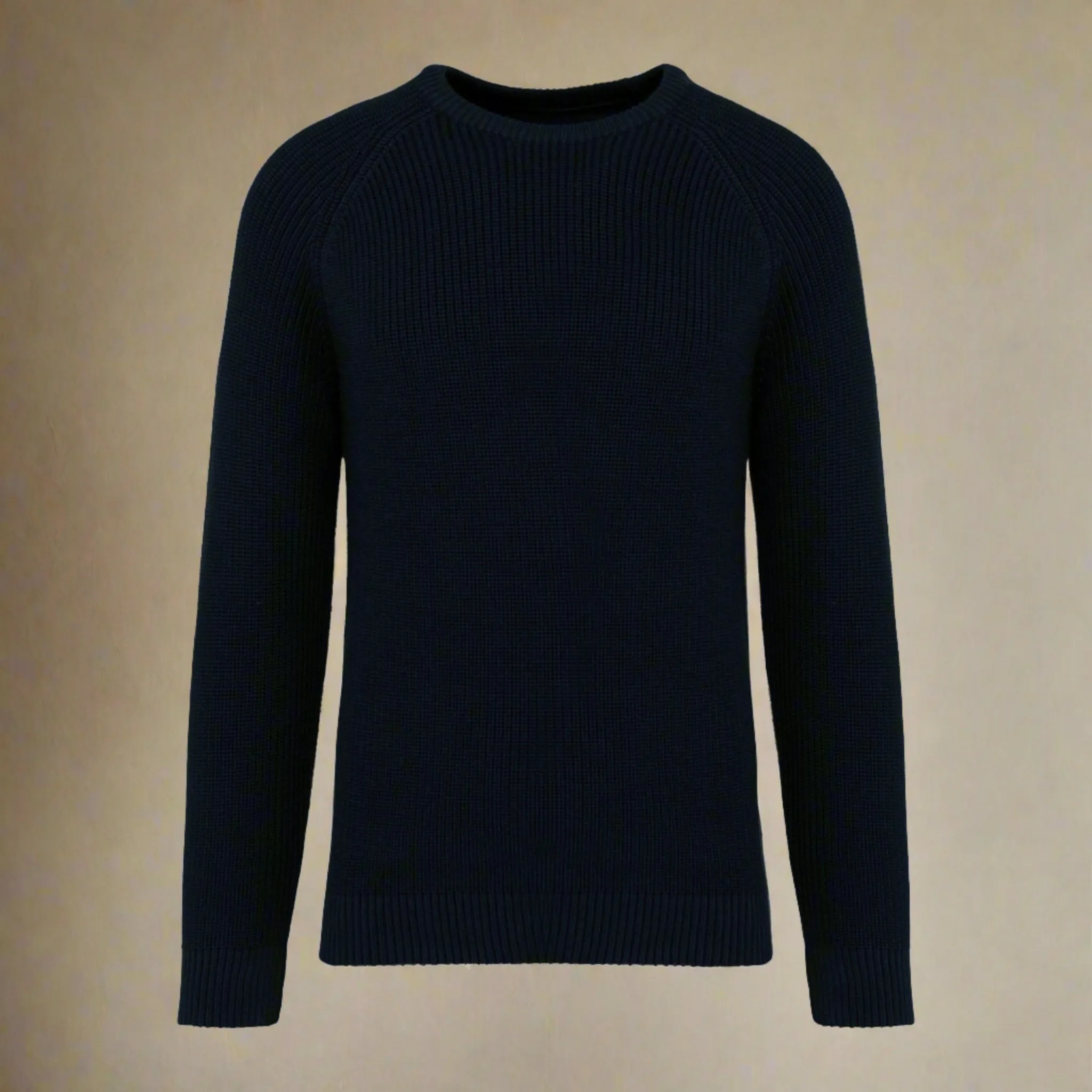 Chunky Eco-Knit Fisherman’s Jumper