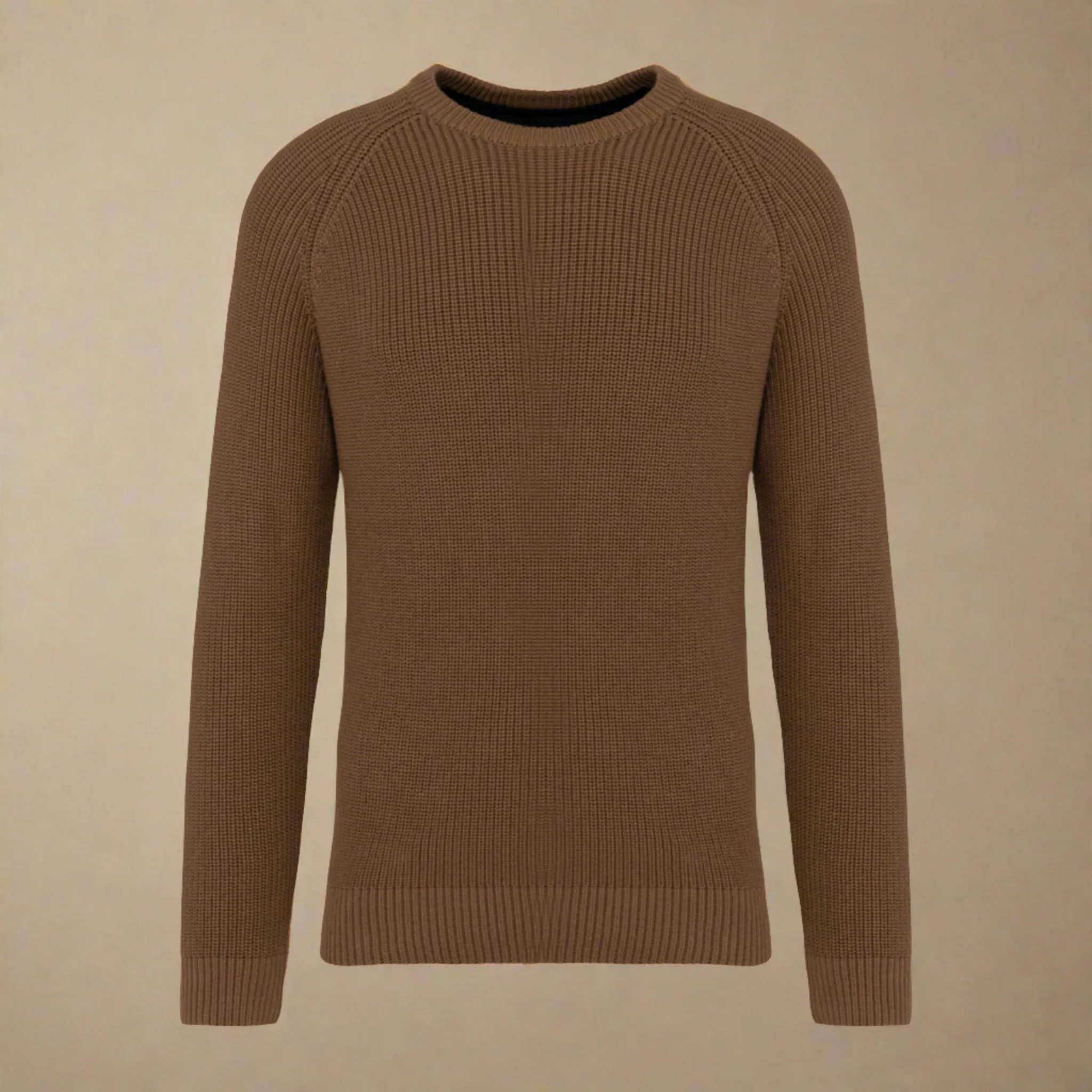 Chunky Eco-Knit Fisherman’s Jumper