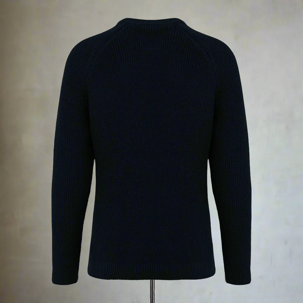 Chunky Eco-Knit Fisherman’s Jumper