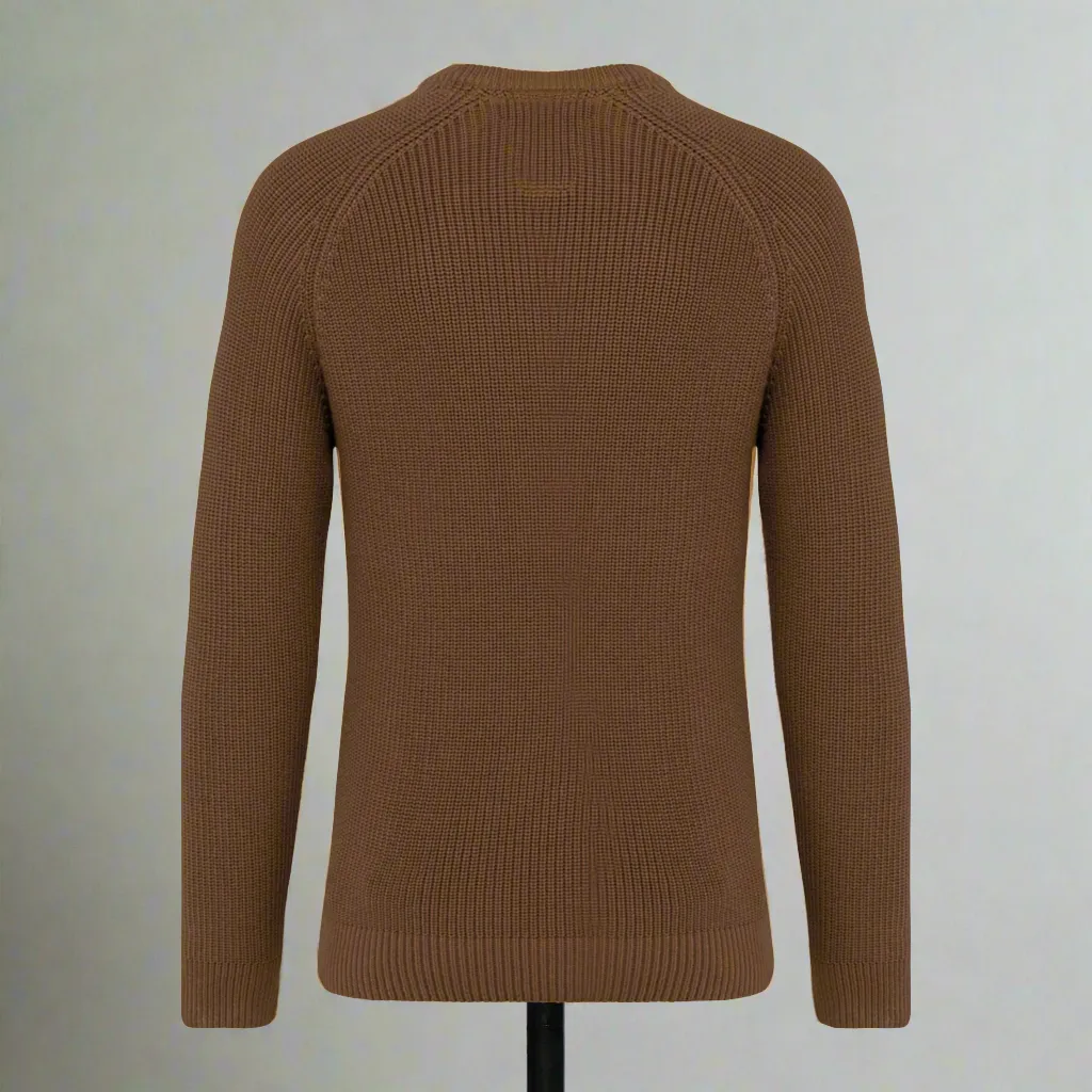 Chunky Eco-Knit Fisherman’s Jumper