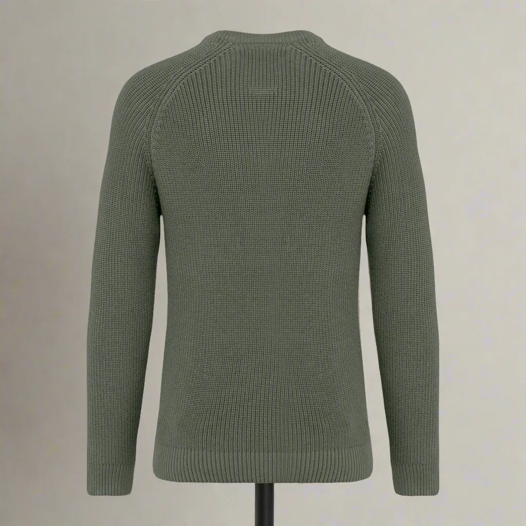 Chunky Eco-Knit Fisherman’s Jumper
