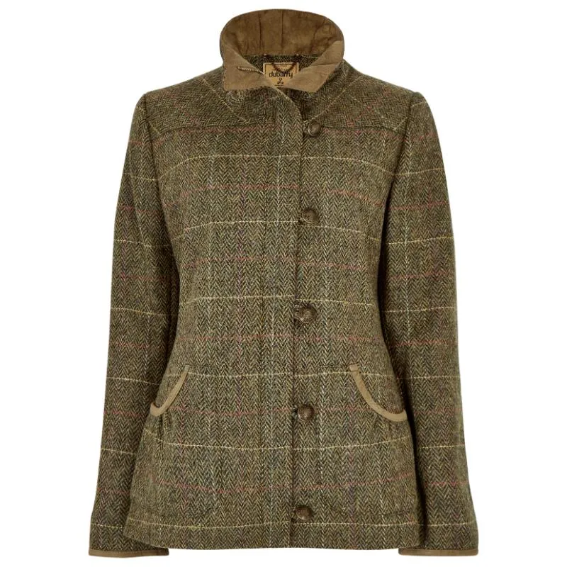 Dubarry Bracken Ladies Tweed Jacket - Thistle