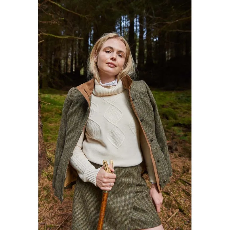 Dubarry Bracken Tweed Jacket - Heath