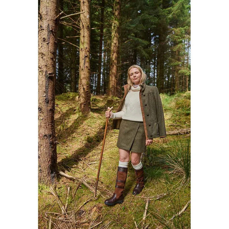 Dubarry Bracken Tweed Jacket - Heath