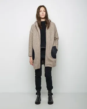 Hooded Sweater Jacket