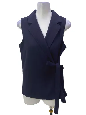 Indigo Wrap Vests
