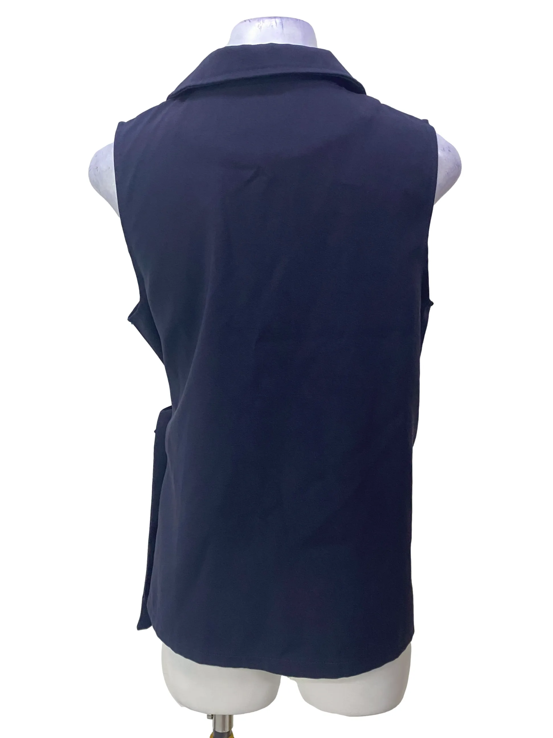 Indigo Wrap Vests