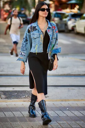 JACKET DENIM ROCK