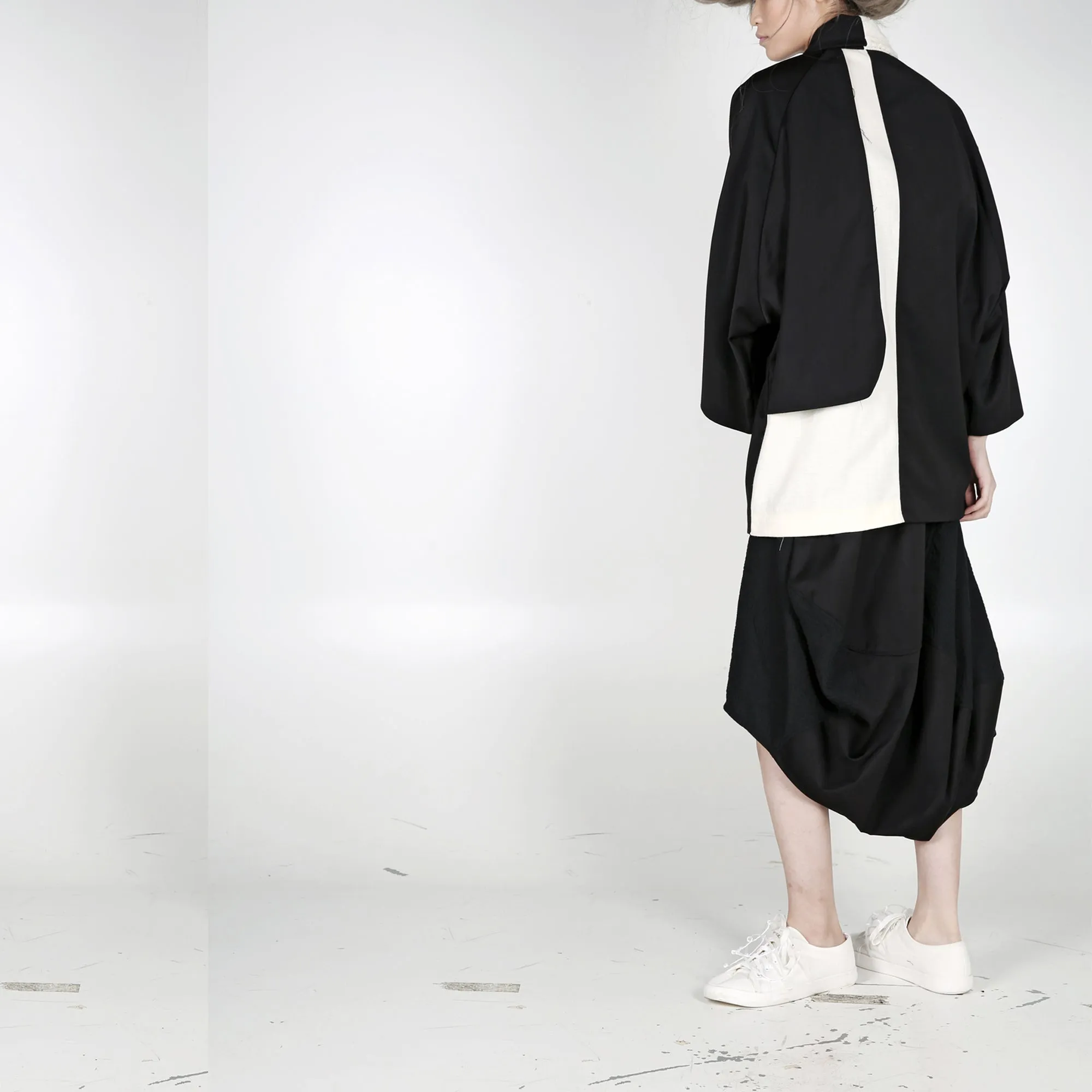 Jacket - Padded Lace & Juxtaposed Layers
