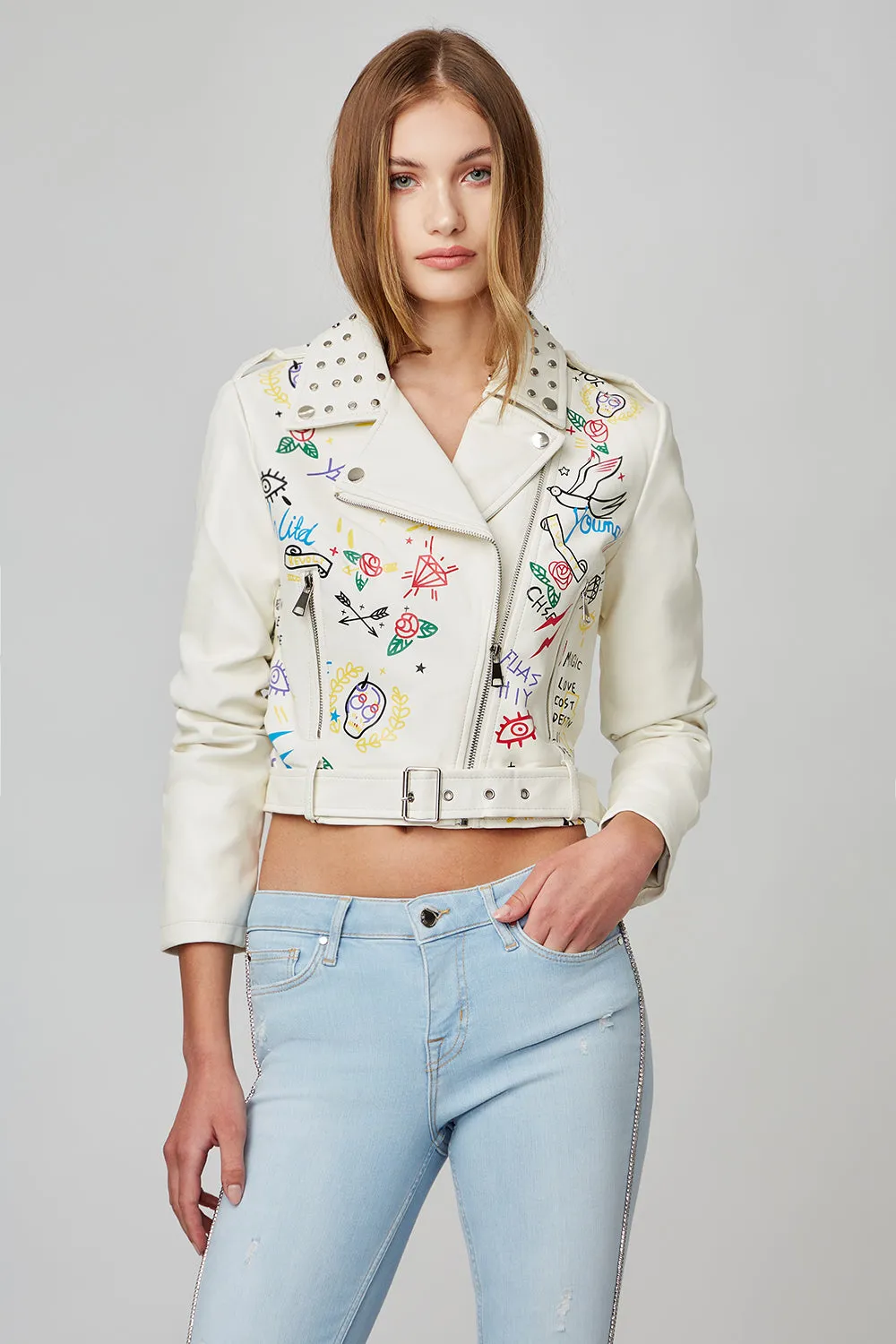 JACKET PERFECTO ME ΣΧΕΔΙΑ