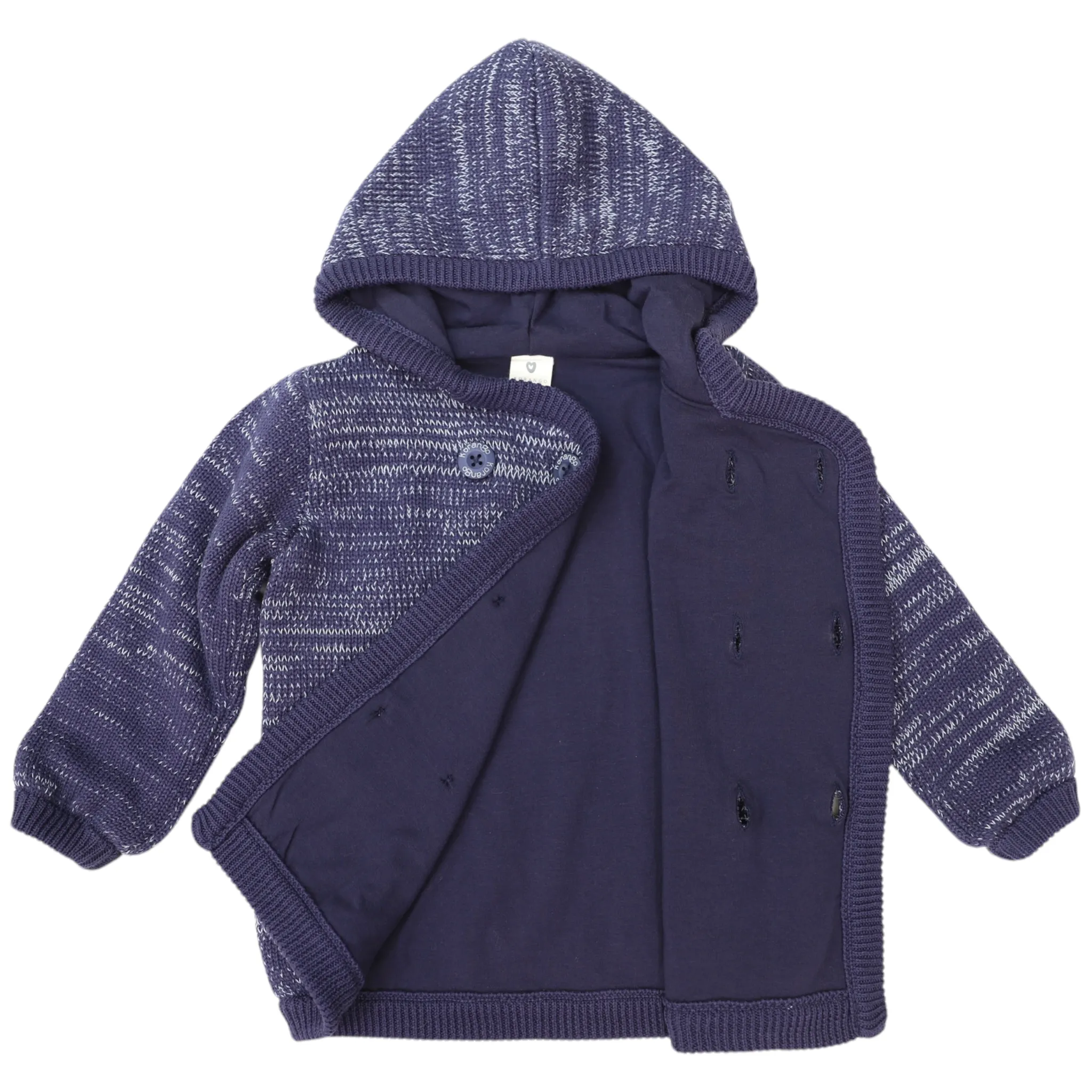 Knit Overcoat Navy