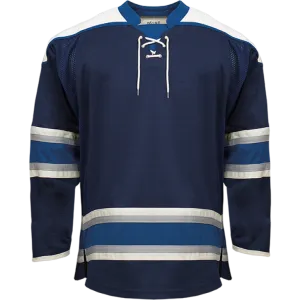 Kobe Sportswear K3G47R Columbus Blue Jackets Third Navy Pro Series Hockey Jersey