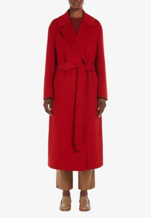 Livia Wool Wrap Coat