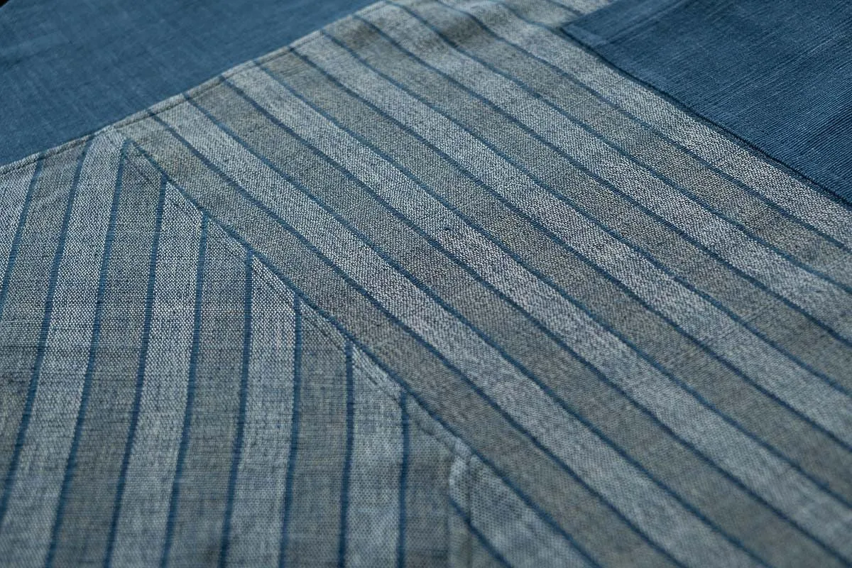 Men's Premium Indigo Striped Fisherman Pants