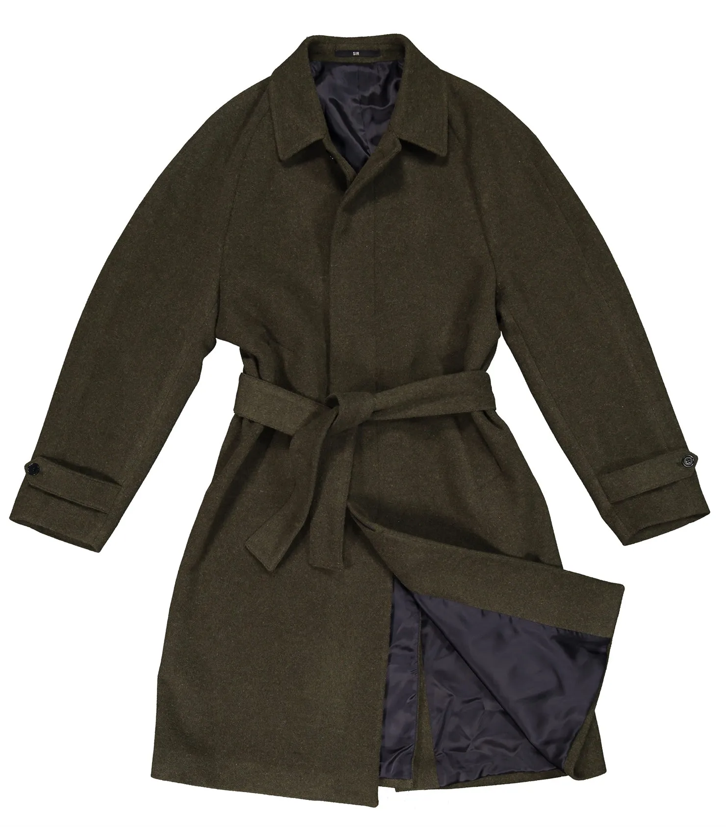 Neo Belt Green Coat