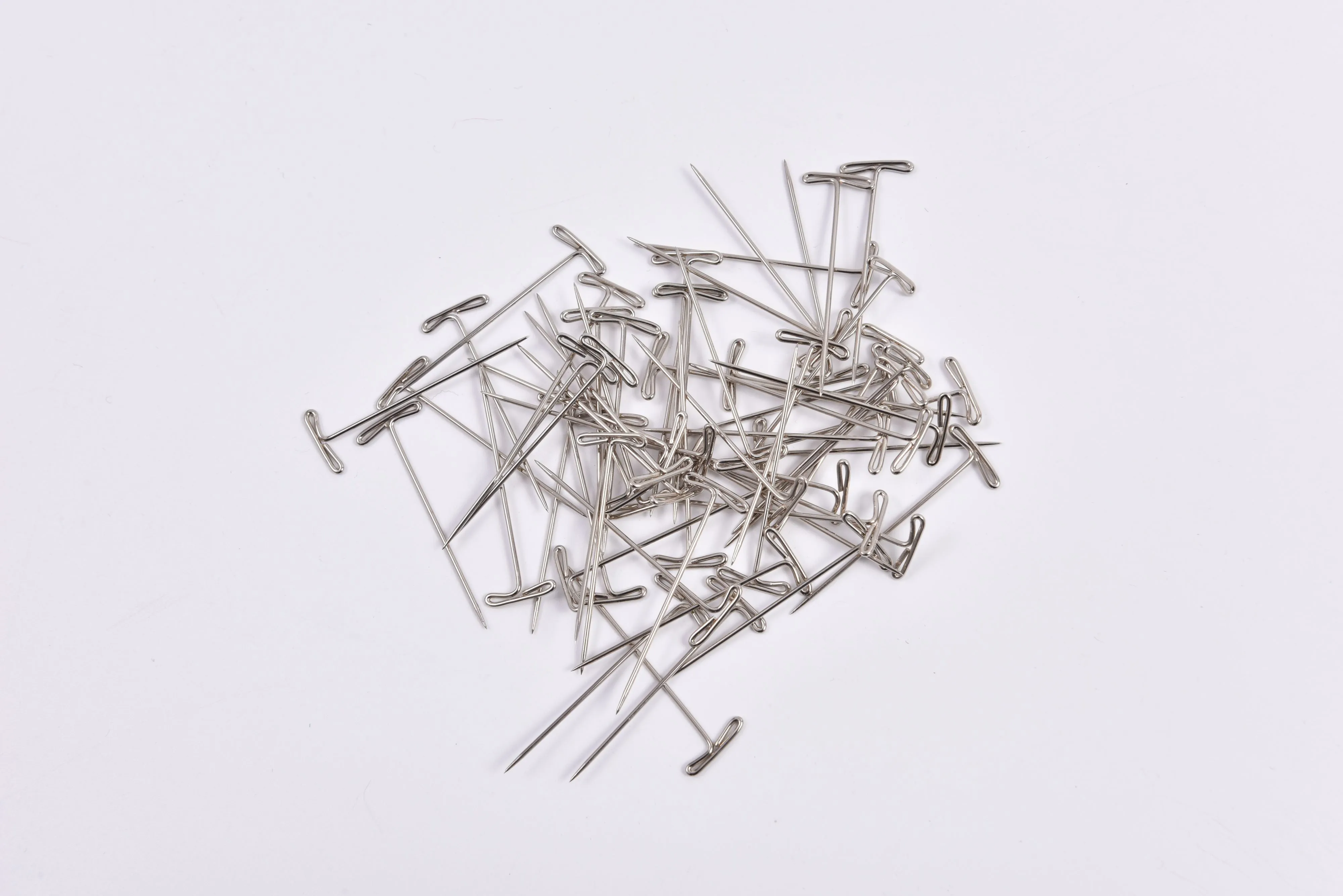 Quilter's T-Pins, 60 pieces per pack