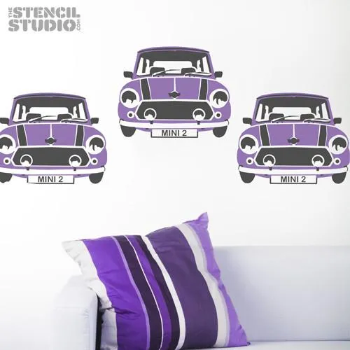 Racing Mini Stencil