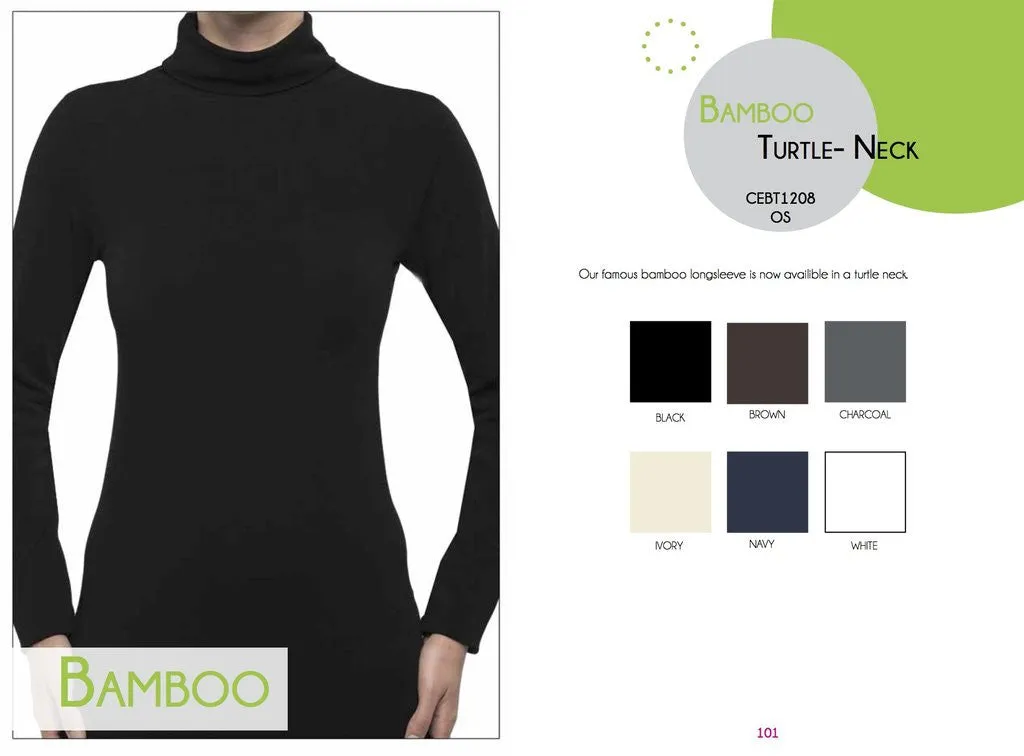 Top Bamboo Turtleneck Plus