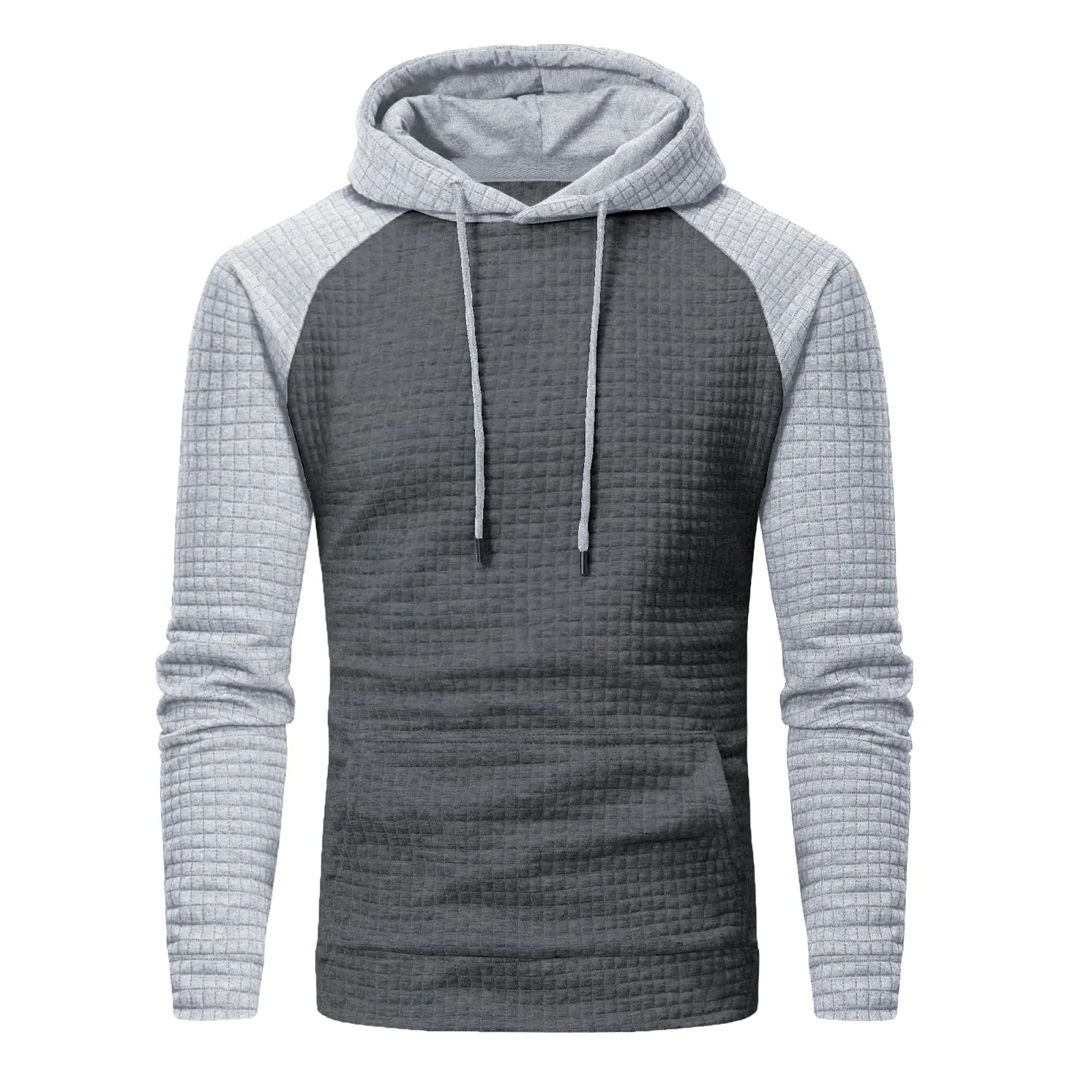 WAFFLE RAGLAN HOODIE