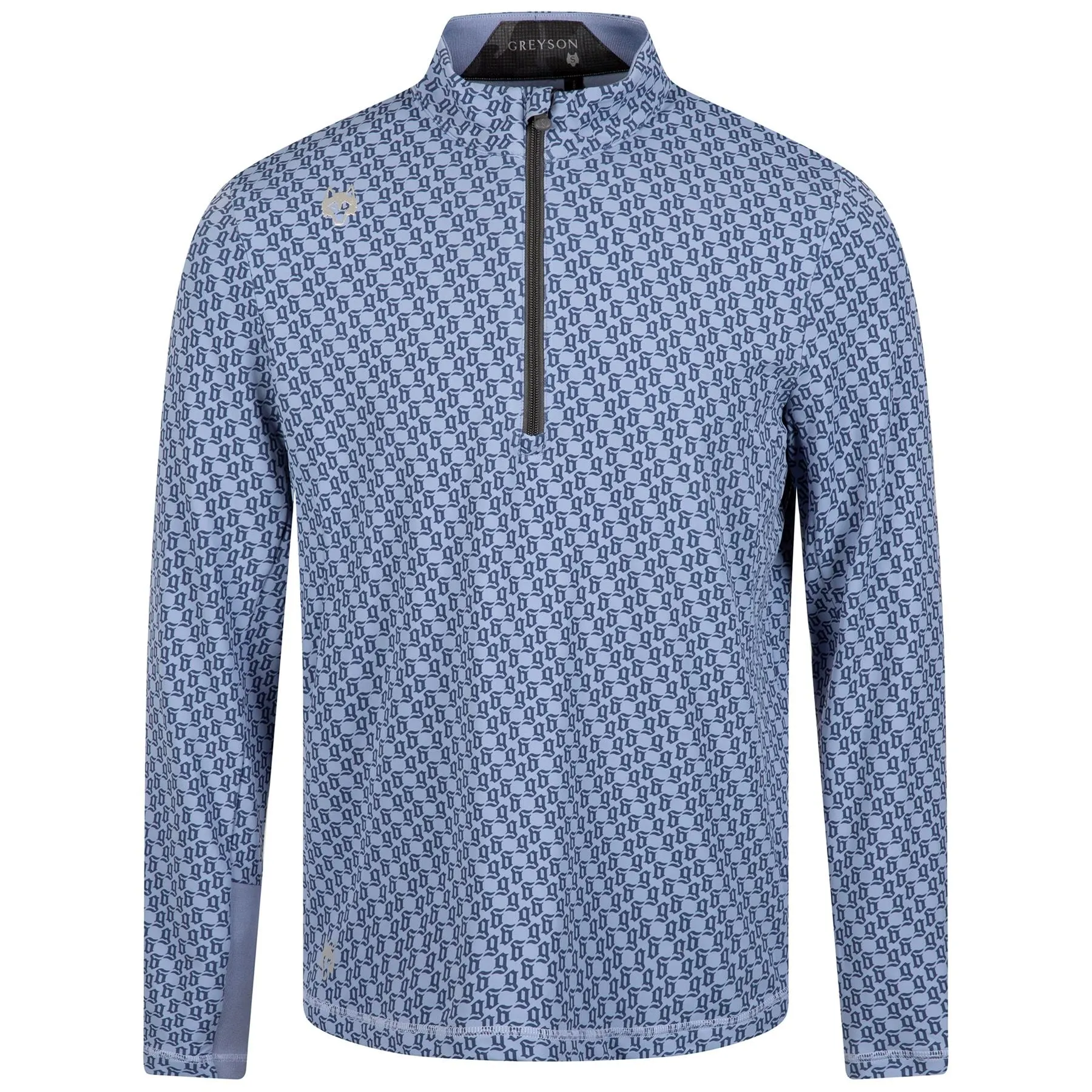 Wolf Tails Sequoia Quarter Zip Cloud - AW23